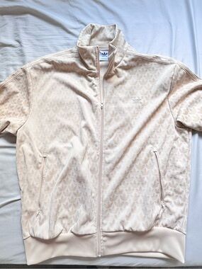 Adidas Originals Men’s Zip-Up Jacket • Champagne